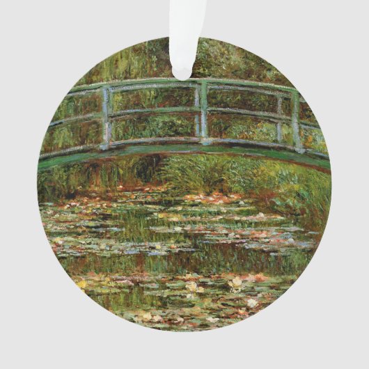 Monet Franse Japanse Brug Giverney Ornament (voorkant)