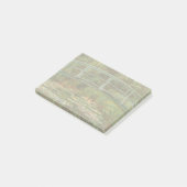 Monet Franse Japanse Brug Giverney Post-it® Notes (Schuin)