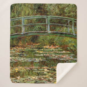 Monet Franse Japanse Brug Giverney Sherpa Deken