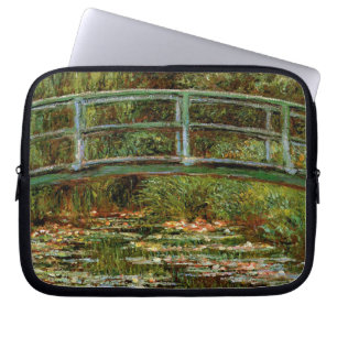 Monet French Japans Bridge Art Laptop Sleeve