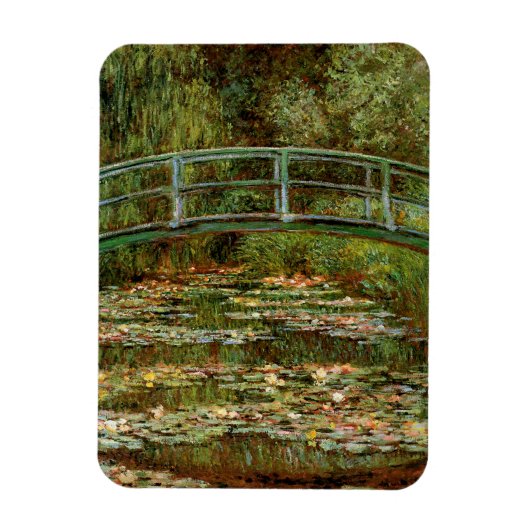 Monet French Japans Bridge Art Magneet (Verticaal)