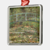 Monet French Japans Bridge Art Metalen Ornament (Links)