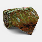 Monet French Japans Bridge Art Stropdas (Opgerold)