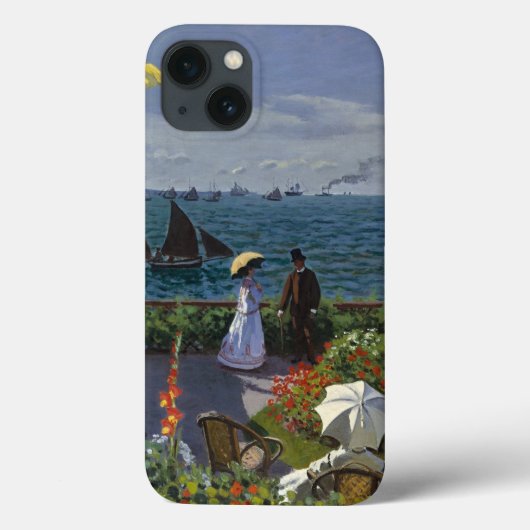 Monet Garden bij Sainte-Adresse Painting Case-Mate iPhone Case (Achterkant)