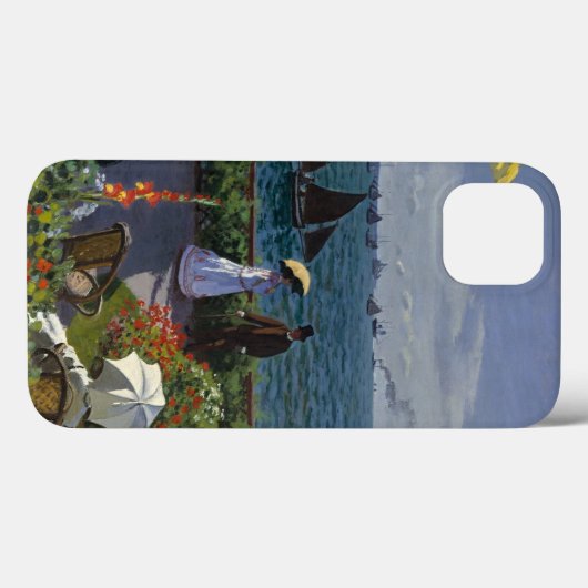 Monet Garden bij Sainte-Adresse Painting Case-Mate iPhone Case (Achterkant (horizontaal))