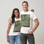 Monet, garden, classic painting t-shirt (Unisex)