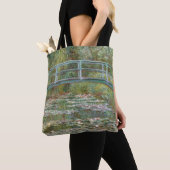Monet, garden, classic painting tote bag (Dichtbij)