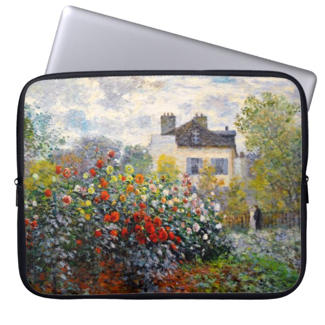 Monet Garden in Argenteuil Laptop Sleeve (Voorkant)