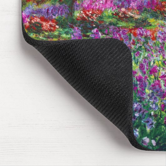 Monet Garden in Giverny Fine Art Mousepad Muismat (Hoek)