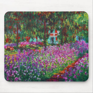 Monet Garden in Giverny Fine Art Mousepad Muismat