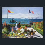 Monet Garden in Sainte Adresse Foto Afdruk<br><div class="desc">Monet Garden bij Sainte Adresse print. Olie op canvas 1867. Een van de beroemdste vroege schilderijen van de Franse impressionist Claude Monet, Garden in Sainte-Adresse, heeft een paar dat staat voor de haven van Sainte Adresse voor de Franse vlag. De tuin waarin ze staan is vol met bloemen, zweefboten en...</div>