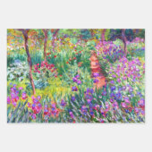 Monet Garden Landscapes Inpakpapier Vel (Voorkant 2)