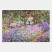 Monet Garden Landscapes Inpakpapier Vel (Voorkant 3)