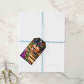Monet Garden op Giverny Cadeaulabel (Met Touw)