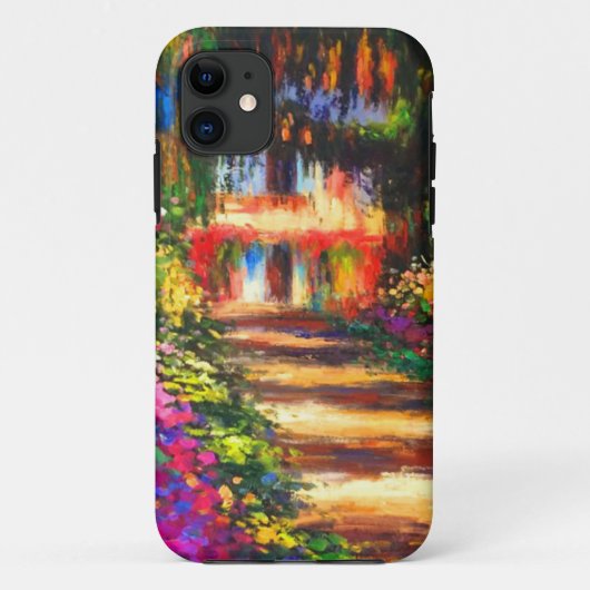 Monet Garden op Giverny Case-Mate iPhone Case (Achterkant)
