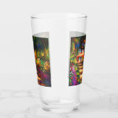 Monet Garden op Giverny Glas (Rechts)