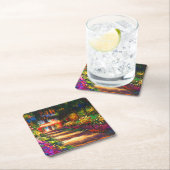 Monet Garden op Giverny Kartonnen Onderzetters (Insitu)