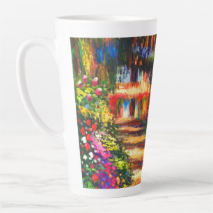 Monet Garden op Giverny Latte Mok