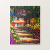Monet Garden op Giverny Legpuzzel (Verticaal)