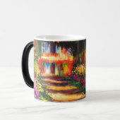 Monet Garden op Giverny Magische Mok (Voorkant links)