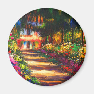 Monet Garden op Giverny Magneet