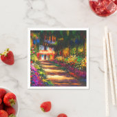 Monet Garden op Giverny Servet (Insitu)