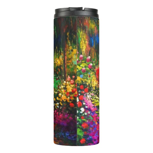 Monet Garden op Giverny Thermosbeker (Achterkant)