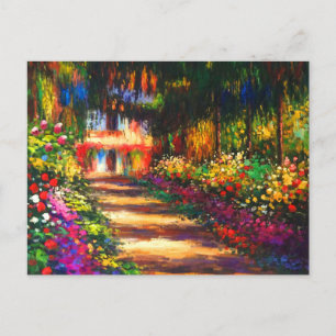 Monet Garden op Giverny Uitnodiging Briefkaart