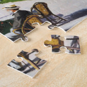 Monet Garden op Sainte Adresse Puzzle Legpuzzel (Zijkant)