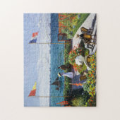 Monet Garden op Sainte Adresse Puzzle Legpuzzel (Verticaal)