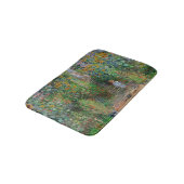 Monet Garden Vetheuil Impressionim Painting Badmat (Gekanteld)