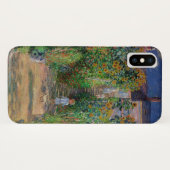 Monet Garden Vetheuil Impressionim Painting Case-Mate iPhone Case (Achterkant (horizontaal))
