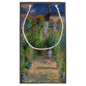 Monet Garden Vetheuil Impressionim Painting Klein Cadeauzakje (Achterkant)