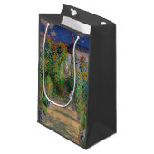 Monet Garden Vetheuil Impressionim Painting Klein Cadeauzakje (Voorkant Gekanteld)