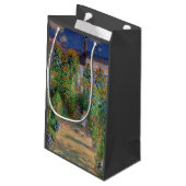 Monet Garden Vetheuil Impressionim Painting Klein Cadeauzakje (Achterkant Gekanteld)
