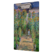 Monet Garden Vetheuil Impressionim Painting Klembord (Links)