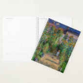 Monet Garden Vetheuil Impressionim Painting Planner (Display)