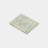 Monet Garden Vetheuil Impressionim Painting Post-it® Notes (Schuin)
