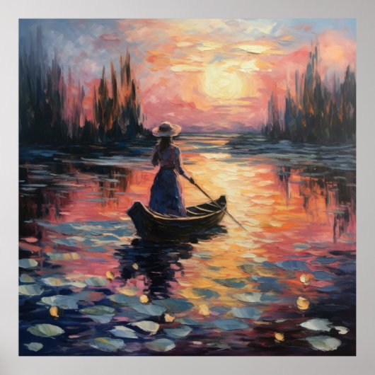 Monet Gardens Poster (Voorkant)