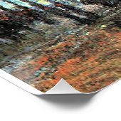 Monet - Gare St. Lazare, Aankomst van de trein Perfect Poster (Hoek)