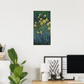 Monet - Gele IRIS Poster (Thuiskantoor)