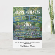 Monet - Happy New Year en Water Lily Passer