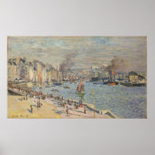 Monet - haven van Le Havre Poster (Voorkant)