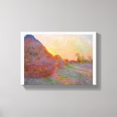 Monet Haystack Canvas Afdruk (Voorkant)