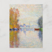 Monet - Herfst op de Seine bij Argenteuil Briefkaart (Voorkant)
