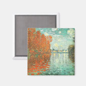 Monet - Herfsteffect bij Argenteuil Magneet (Voorkant / Achterkant)