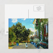 Monet - Het Artiesthuis in Argenteuil Briefkaart (Voorkant / Achterkant)