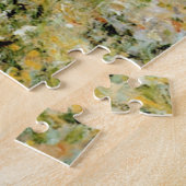 Monet - Het bekken bij Argenteuil, mooi kunstschil Legpuzzel (Zijkant)