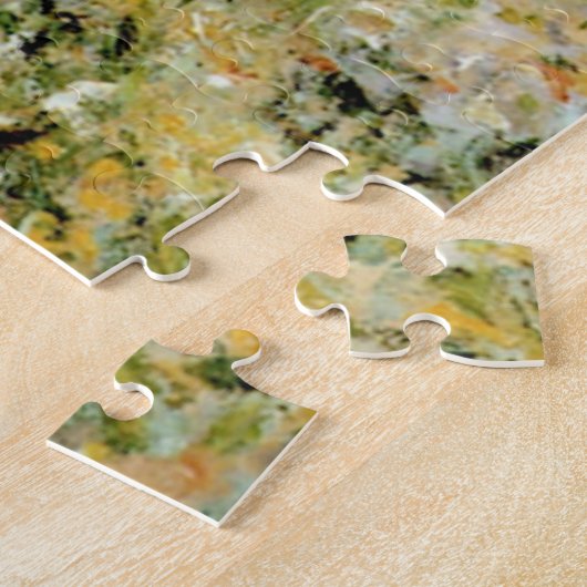 Monet - Het bekken bij Argenteuil, mooi kunstschil Legpuzzel (Zijkant)