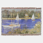 Monet - Het bekken in Argenteuil Deken (Voorkant)